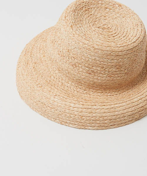 【新品未使用】maison de soil ストローハット maison de soil ストローハット - toritoRu