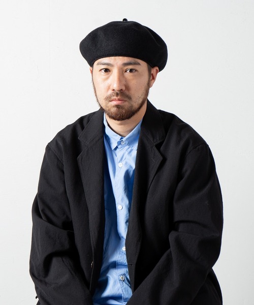 RACAL（ラカル） 帽子 ベレー帽 Basque Wool Beret / バスクウール