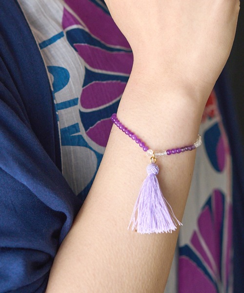 カヤ ブレスレット 「カヤ」うつろい願いブレスレット レディース