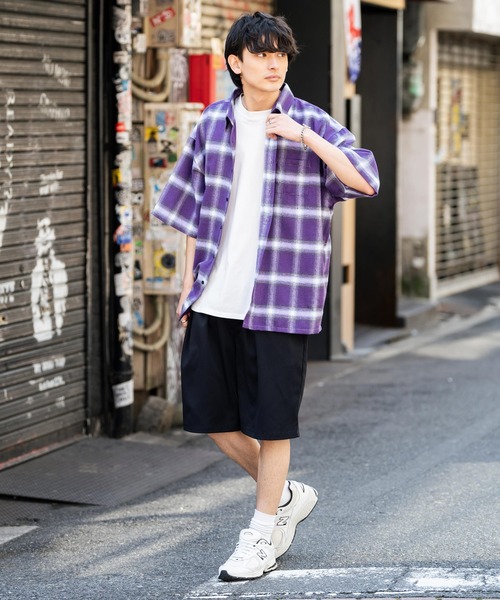 Rocky Monroe（ロッキーモンロー） シャツ 半袖 オーバーサイズ