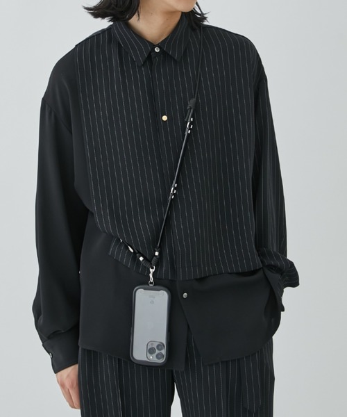 【正規品】TOGA レザーフォンストラップ BLACK 黒 TOGA PULLA Leather phone strap : ZOZOTOWN Yahoo!店 - 通販