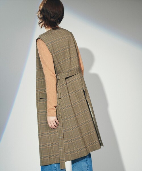 GRACE CONTINENTAL（グレースコンチネンタル） ベスト ジレ ノーカラー