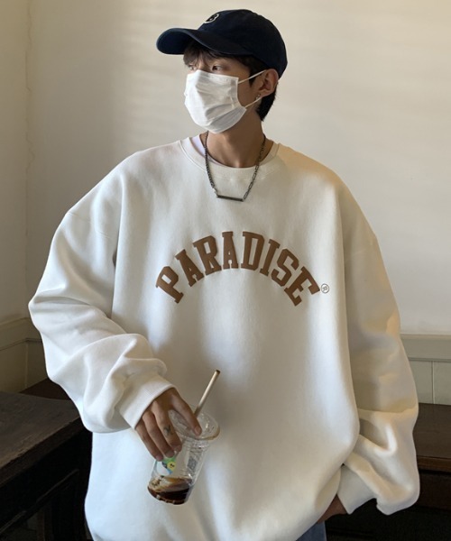 SEN TOKYO トレーナー スウェット ペアコーデにも。オーバーカレッジ