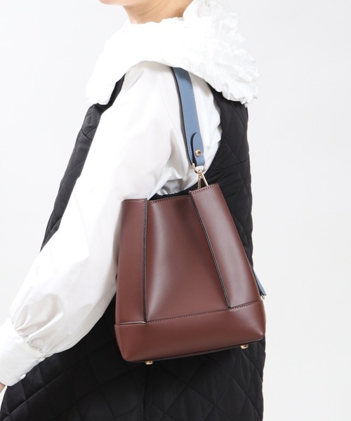 ハンドバッグ イタリア製 「GIANNI NOTARO Carol J.」 2WAY パネルハンドバッグ | ブランド登録なし | 10