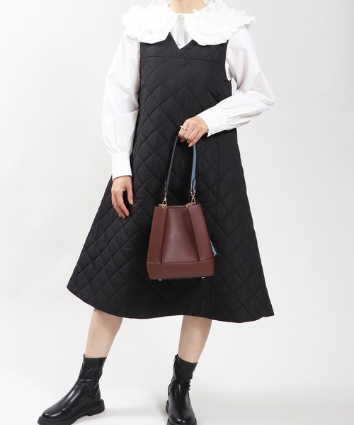 ハンドバッグ イタリア製 「GIANNI NOTARO Carol J.」 2WAY パネルハンドバッグ | ブランド登録なし | 12
