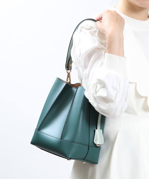 ハンドバッグ イタリア製 「GIANNI NOTARO Carol J.」 2WAY パネルハンドバッグ | ブランド登録なし | 16