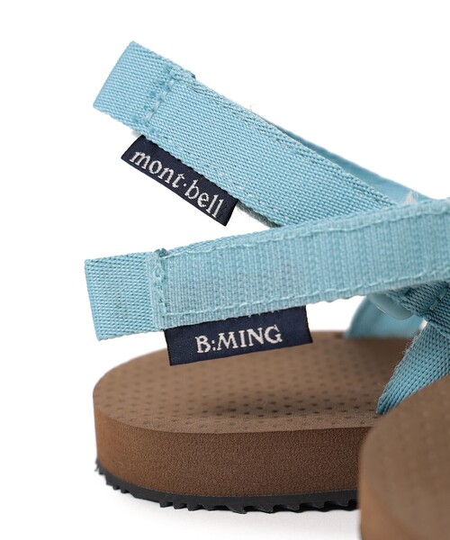 mont-bell サンダル × B:MING by BEAMS / 別注 ロックオン