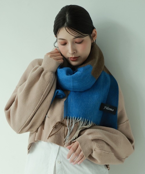Filomo（フィローモ） マフラー ストール 「Filomo」カシミヤブレンド
