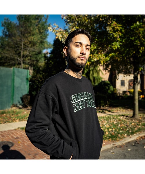 CHARI&CO（チャリアンドコー） スウェット メンズ BUCKS CREWNECK 