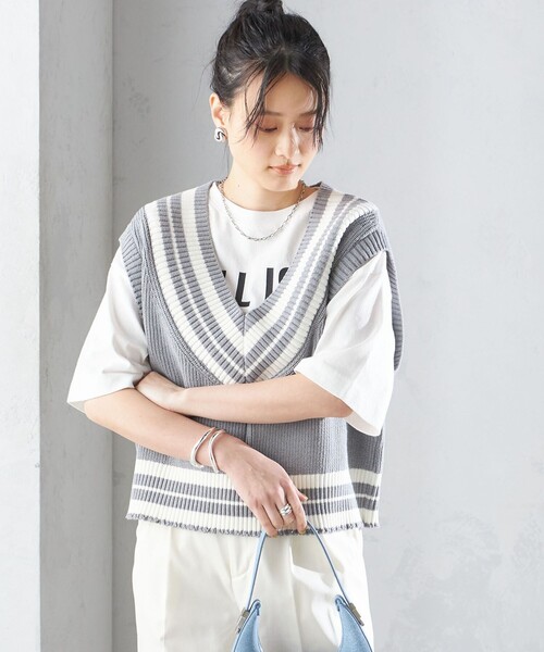 SHIPS（シップス） ベスト ジレ 「SHIPS別注」WRAPINKNOT:「手洗い可能