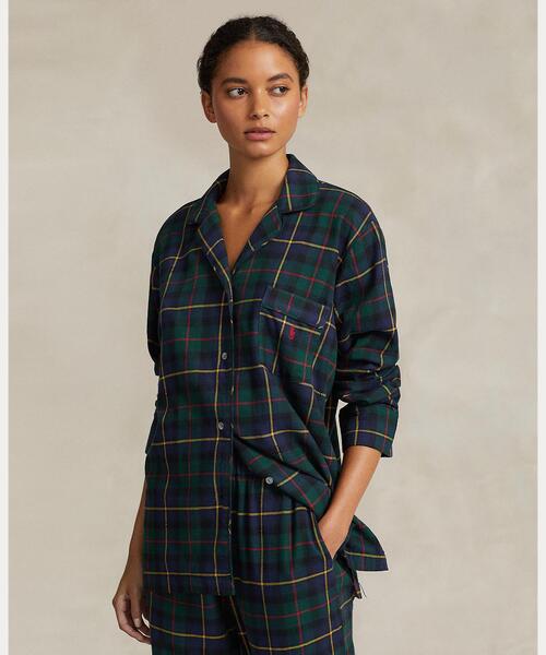 POLO Ralph Lauren プラットフランネルパジャマ POLO RALPH LAUREN パジャマ ルームウェア プラッド フランネル