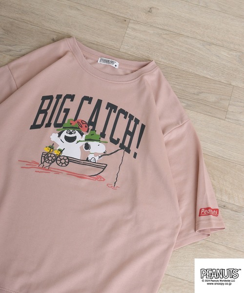 PEANUTS tシャツ ミニ裏毛半袖トレーナー メンズ レディース
