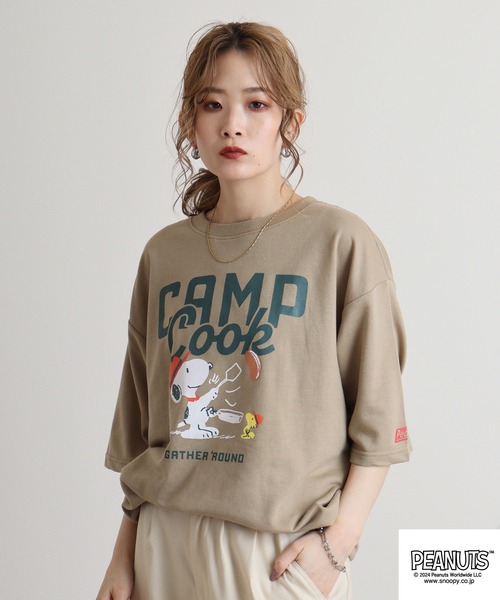 PEANUTS tシャツ ミニ裏毛半袖トレーナー メンズ レディース