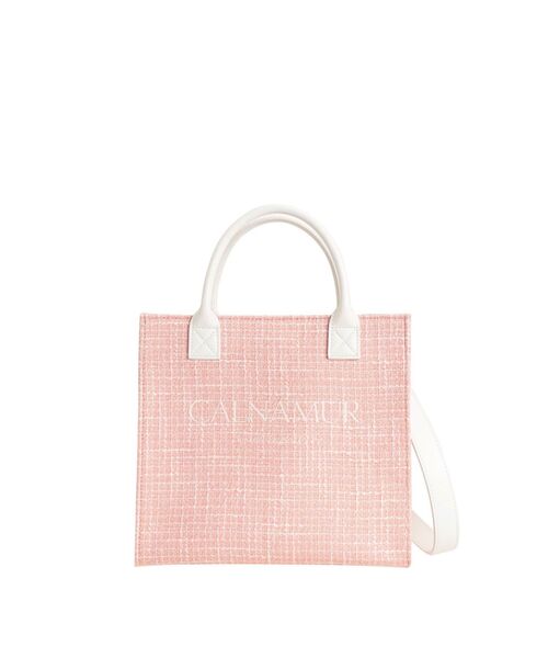 ハンドバッグ TWEED LOGO BAG バッグ COURREGES tweed/logo BAG G71264565