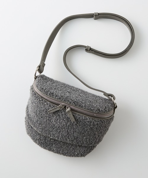DOUBLE STANDARD CLOTHING ペイズリー ショルダーバッグ DOUBLE STANDARD CLOTHING×BALL＆CHAIN】Dロゴベアショルダーバッグ