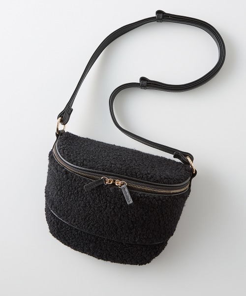 DOUBLE STANDARD CLOTHING ペイズリー ショルダーバッグ DOUBLE STANDARD CLOTHING×BALL＆CHAIN】Dロゴベアショルダーバッグ