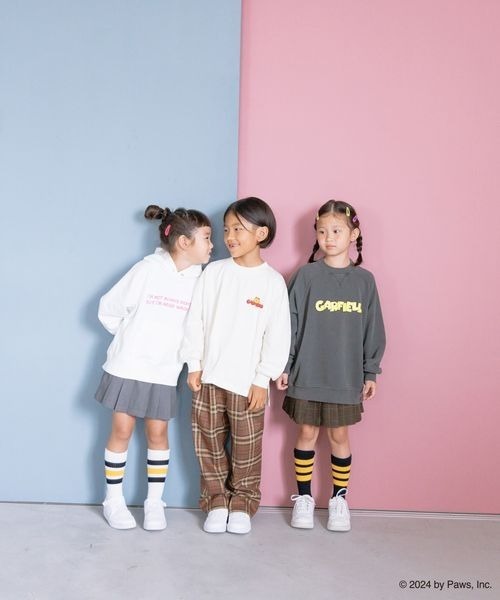 キッズカート LOWRYS FARM パーカー GARFIELDパーカー 142349 キッズ
