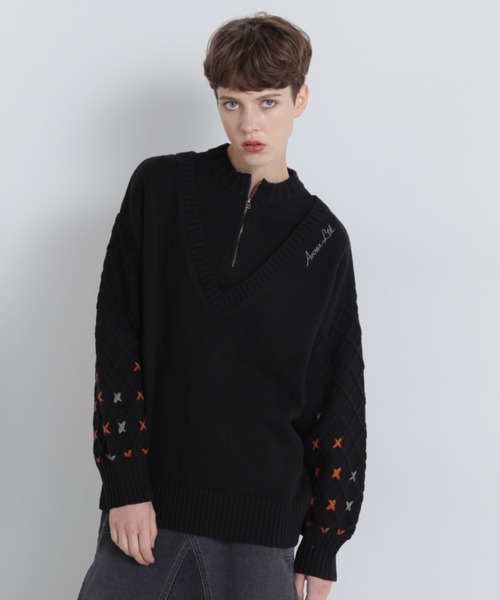 AVIREX（アヴィレックス） ニット セーター 「直営店限定」BOTTLE NECK