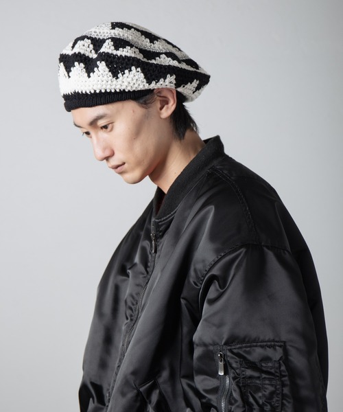 INDIETRO ASSOCIATION ニット帽 ニットキャップ Rhythm Tam