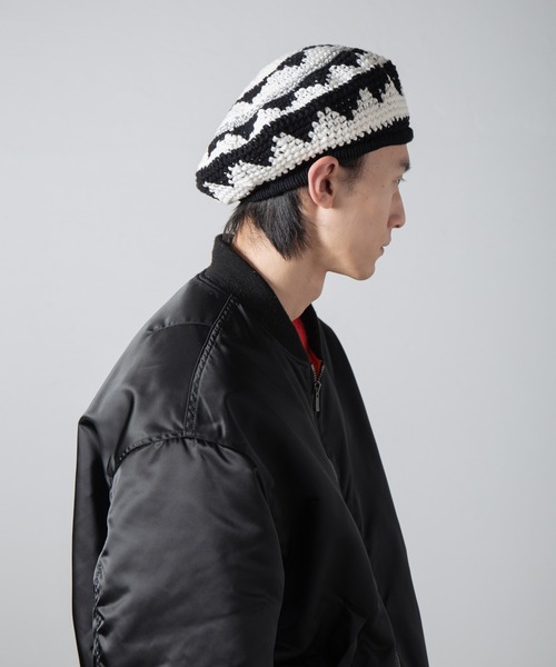 INDIETRO ASSOCIATION ニット帽 ニットキャップ Rhythm Tam