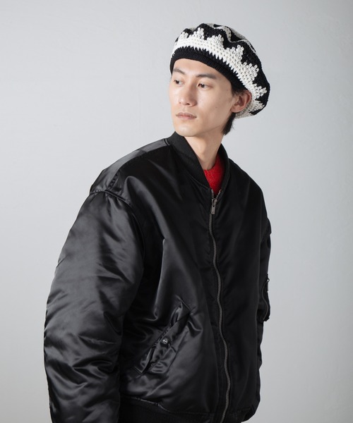 INDIETRO ASSOCIATION ニット帽 ニットキャップ Rhythm Tam