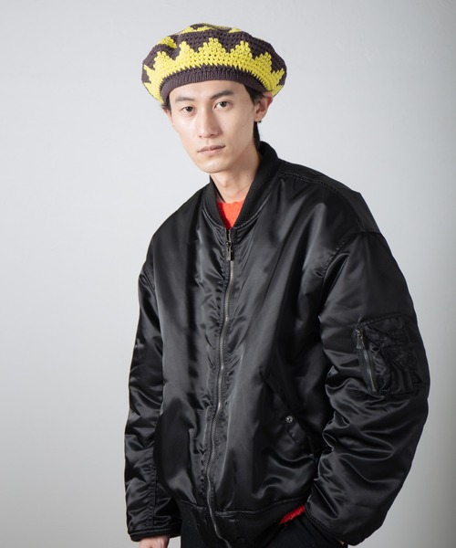INDIETRO ASSOCIATION ニット帽 ニットキャップ メンズ Rhythm Tam