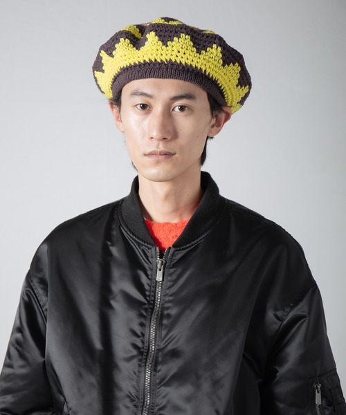 INDIETRO ASSOCIATION ニット帽 ニットキャップ Rhythm Tam