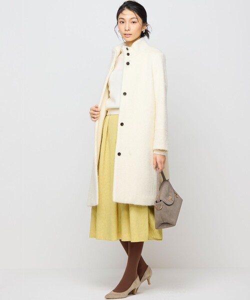 組曲（KUMIKYOKU） コート アウター スタンドカラーシャギーコート