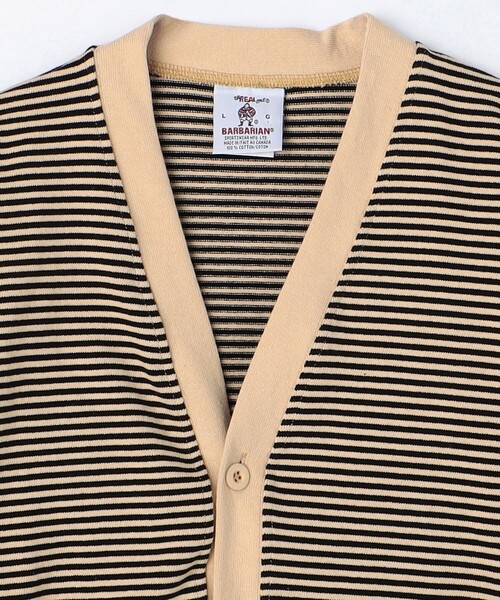 カーディガン 限定展開 BARBARIAN/バーバリアン HW Pocket Cardigan / ヘビーウェイト ポケット カーディガン メンズ | FREAK'S STORE | 04