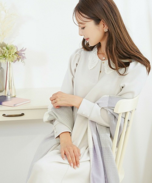 le reve vaniller（ル レーヴ ヴァニレ） ワンピース レース襟