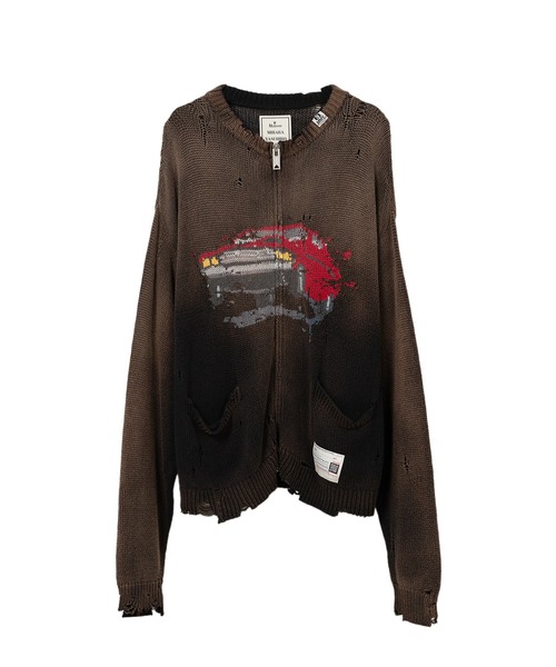 Maison Mihara Yasuhiro KAMIYA シャギーカーディガン Maison Mihara Yasuhiro KAMIYA シャギーカーディガン