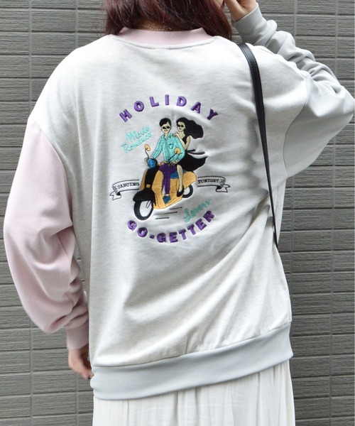 spiritoso トレーナー スウェット 「spiritoso」ホリデー