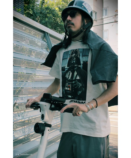 STAR WARS Tシャツ ブラック　Lサイズ STAR WARS 半袖 キャラクター Tシャツ L サイズ スターウォーズ