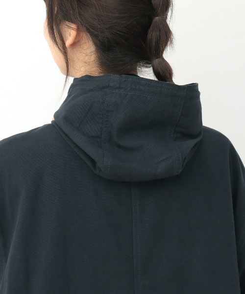 go slow caravan モッズコート コート ライトキャンバスパネル