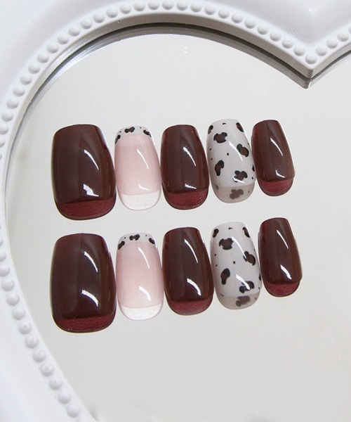 ネイルチップ ネイルシール 簡単にネイルチップ ハンドネイルチップ