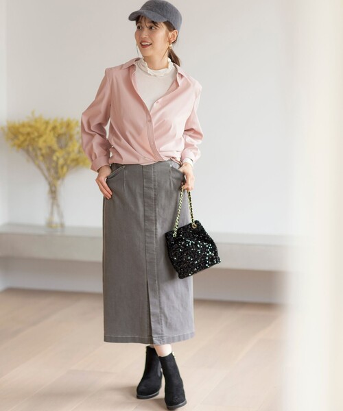 nipponianippon Y’s ワイズ デニムスカート グレー Y's（ワイズ）｜【公式通販】THE SHOP YOHJI YAMAMOTO(4／24ページ) スカート