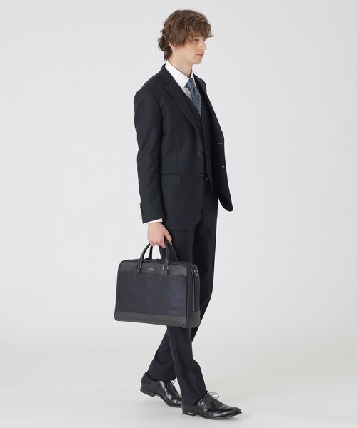 BLACK LABEL CRESTBRIDGE ビジネスバックA4サイズ BLACK LABEL CRESTBRIDGE ビジネスバッグ コーデュラバリ