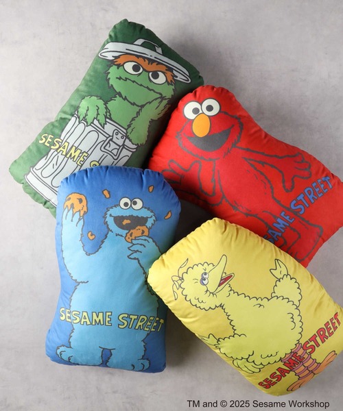 SESAME STREET - セサミストリート　激レア　ロングクッション SESAME STREET - セサミストリート 激レア ロングクッションの