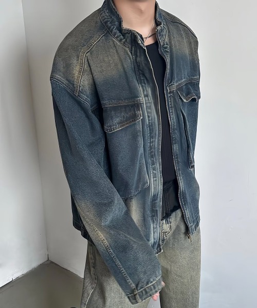 SOLID HOMME デニムジャケット mj10348-New Jean Jacket デニムジャケット（デニムジャケット