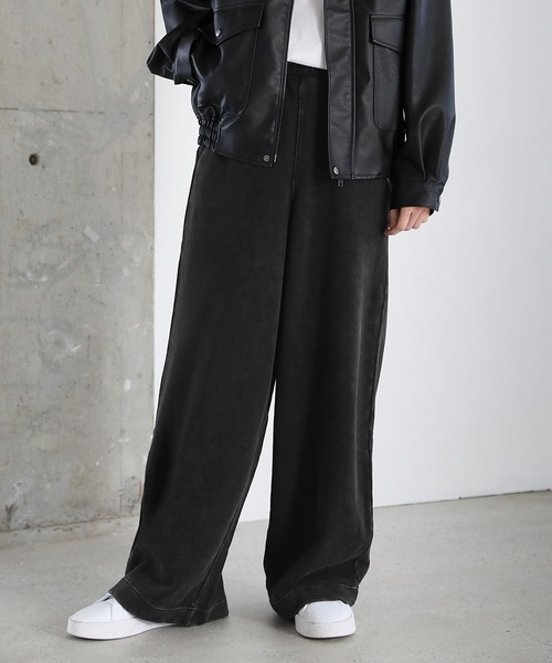BABYMONSTER スウェットパンツ　黒　チャコール スウェットパンツ ジャージ 「nmtc+」washing sweat pants / 「エヌ