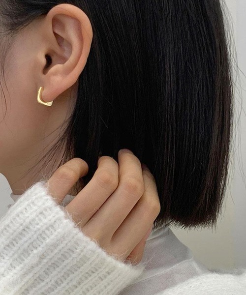 ピアス　No.5172 NO WAY ピアス /Stainless/Twist Pierce 12mm メンズ レディース