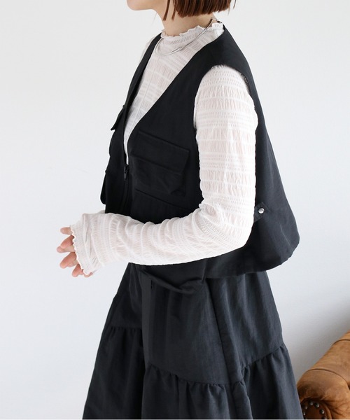ベストジップワンピース　オッズクローチェ 楽天市場】【中古】 Ozz Croce / フード付きレイヤード風ジップ