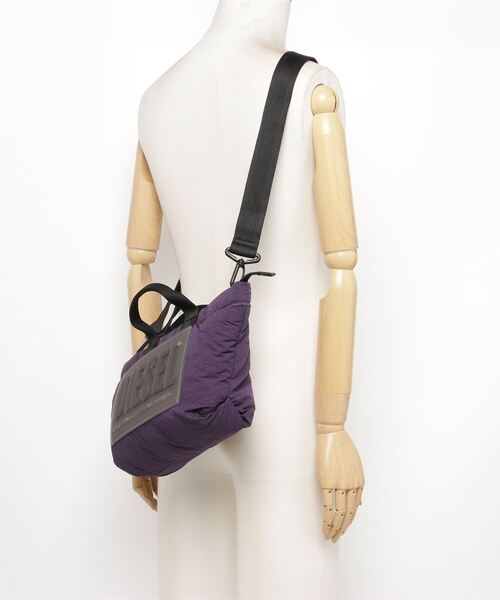DIESEL 「DIESEL」 2WAYバッグ UNI パープル レディース : ZOZOTOWN  