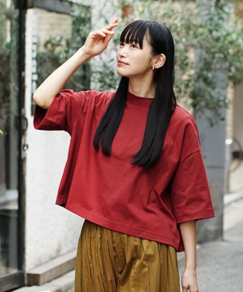 zootie（ズーティー） tシャツ 汗しみない クロップドTシャツ