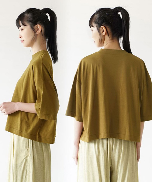 zootie（ズーティー） tシャツ 汗しみない クロップドTシャツ