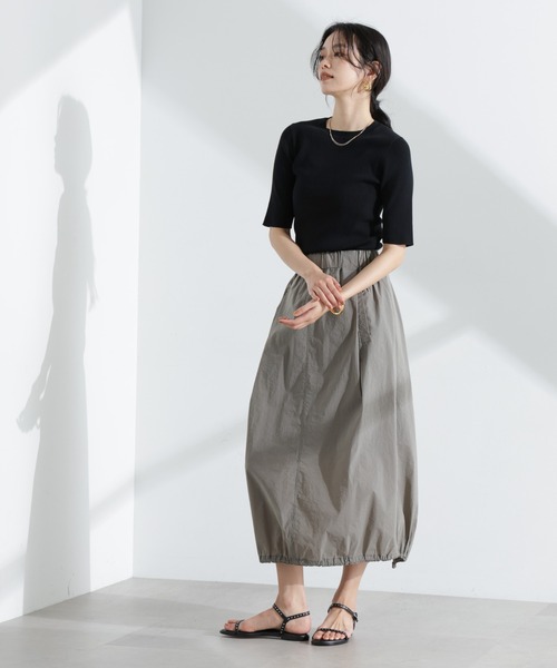 ナノユニバース（NANO universe）/ナイロンワッシャードロストロングスカート NANO universe（ナノ・ユニバース） スカート ナイロンワッシャードロ