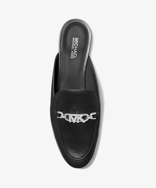 驚きの価格が実現！ MICHAEL KORS ブラック 8.5 フラットサンダル KORS」 「MICHAEL 靴