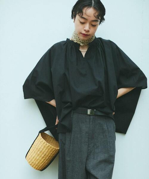conges payes ADIEU TRISTESSE ブラウス シャツ ポンチョ