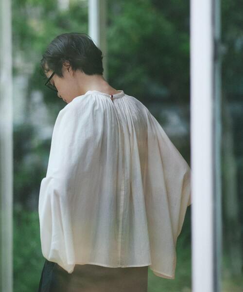 「ADIEU TRISTESSE」 7分袖ブラウス FREE ベージュ レディース ADIEU TRISTESSE 「ADIEU TRISTESSE」 7分袖ブラウス FREE