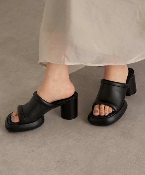 ALM. サンダル 「ALM.」CIELO LEATHER SANDALS レディース
